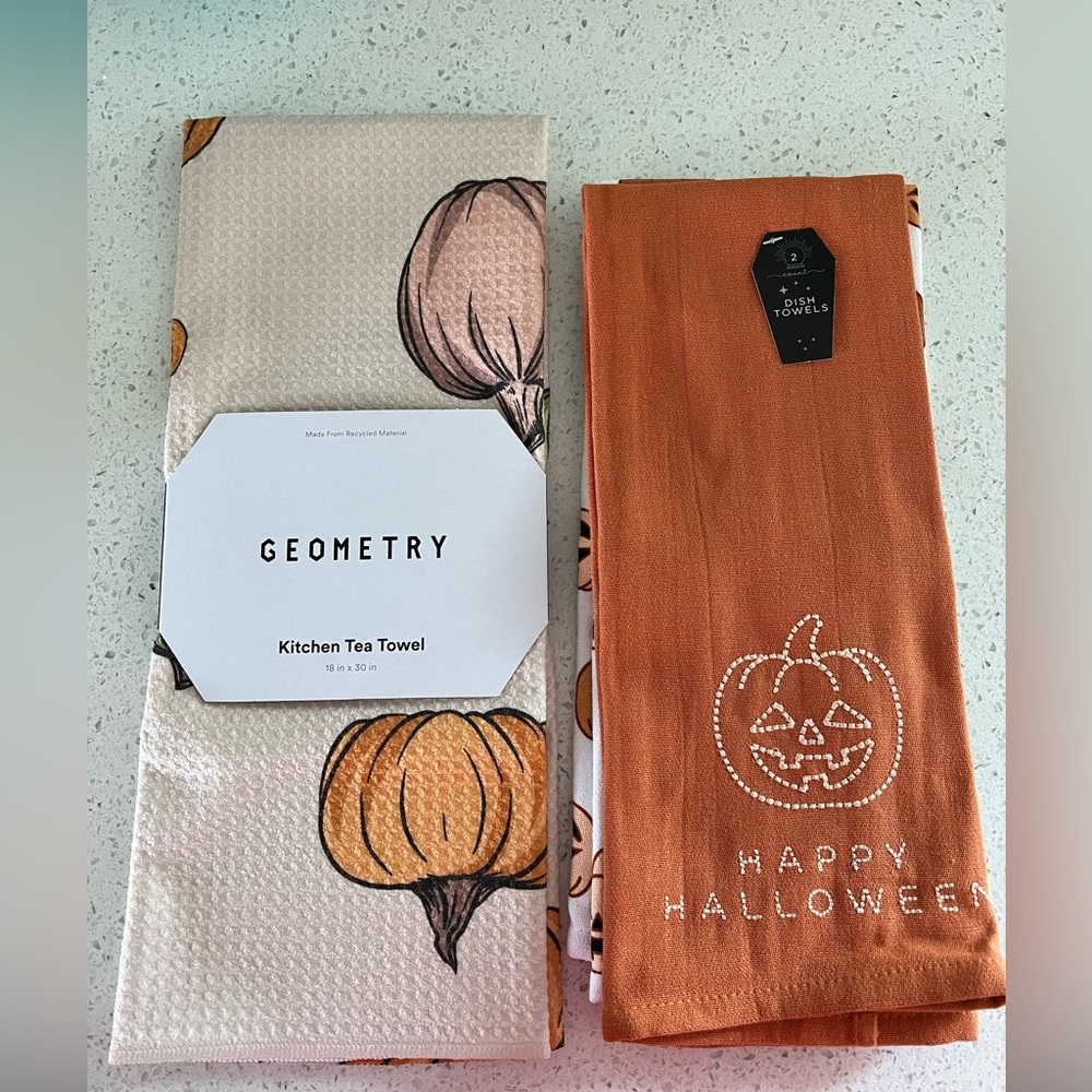 Halloween Dish Towels